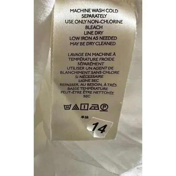 Free People Samantha Shirt Dress Womens Size M Ivory Combo With Pockets NWT - Picture 10 of 15